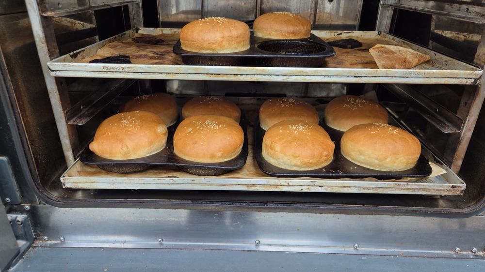 Булочки для бургеров, сендвичи