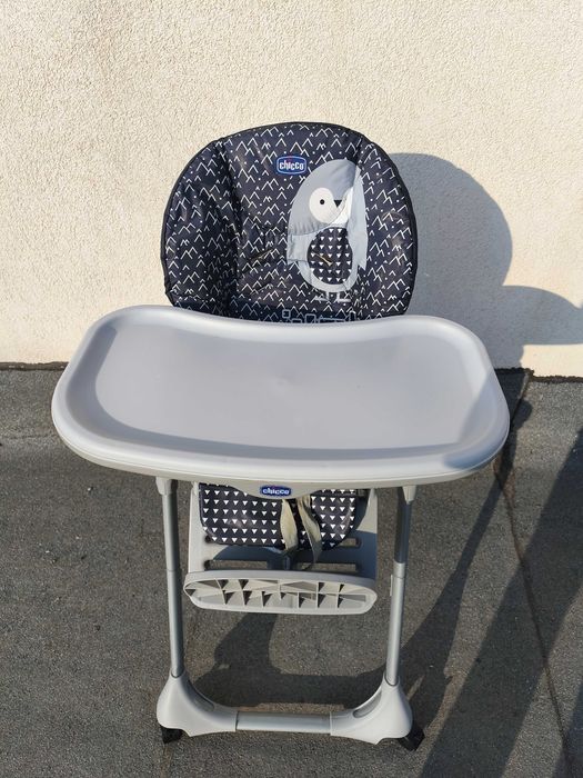 Scaun de masa Chicco înalt Polly Easy Penguin