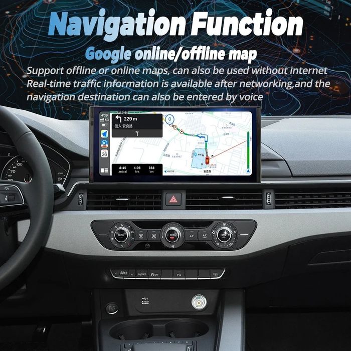 Мултимедия Audi A4 A5 12.3 инча навигация android андроид ауди А4 А5