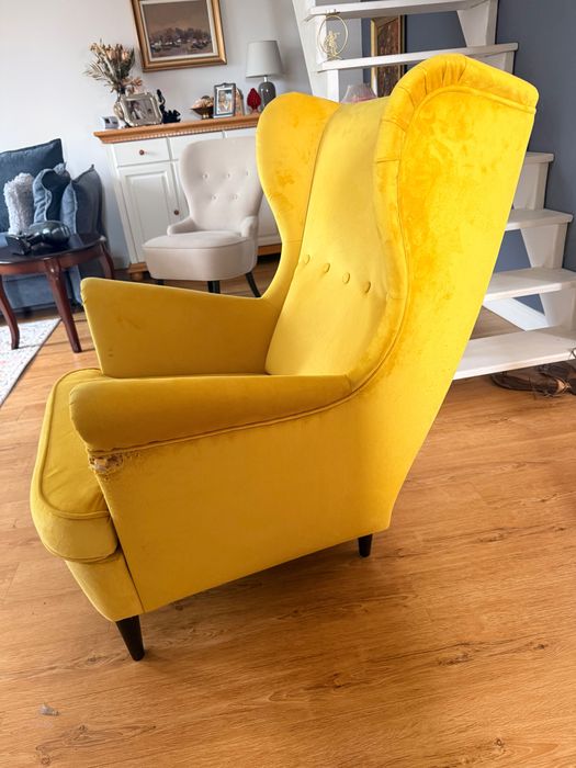 Fotoliu galben Ikea