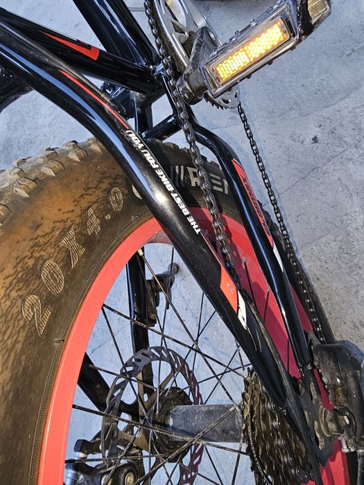 Продам велосипед в идеальном состоянии fat bike