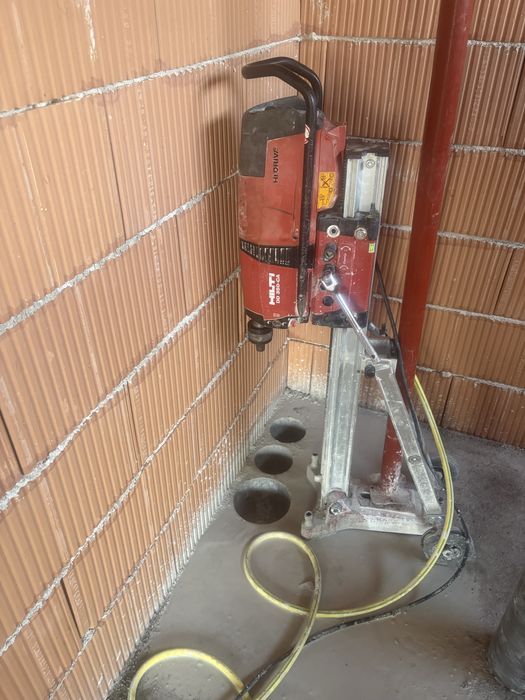 Диамантено пробиване. Пробиване на отвори.