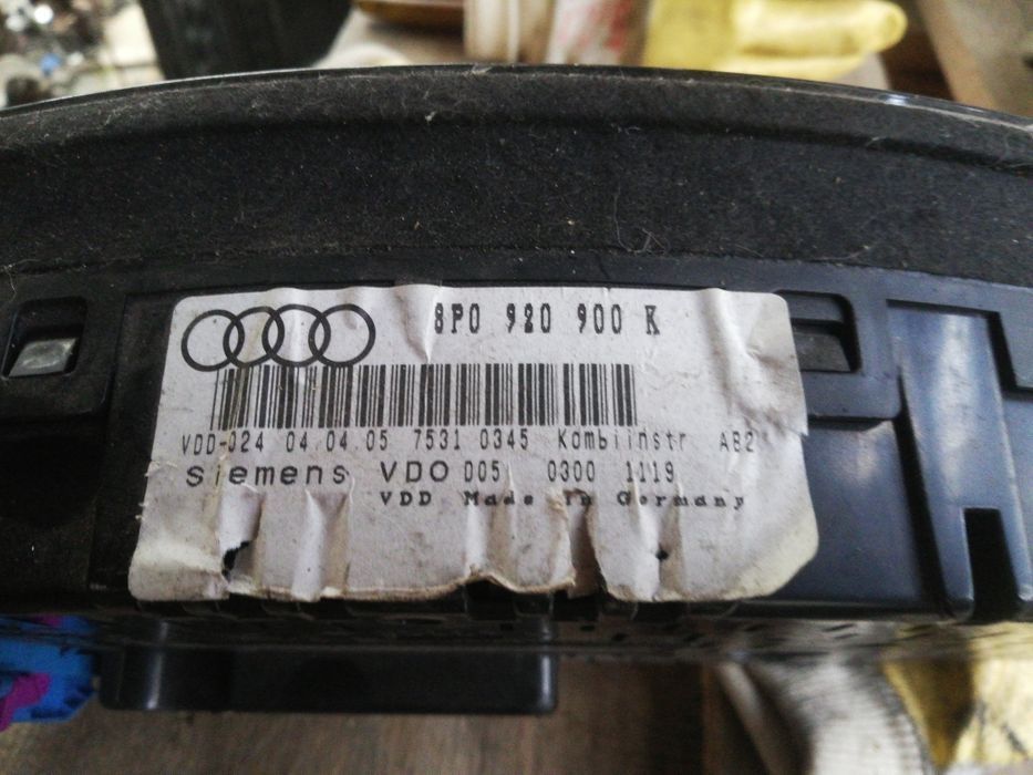 Ceasuri bord cu maxi dot, Audi A3 8P, motor 1.9 TDI, Germania