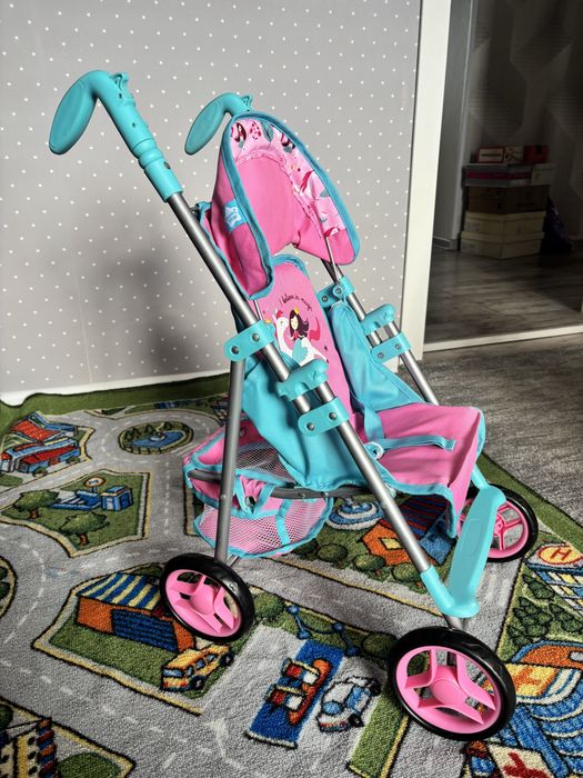 Коляска для кукол и столик