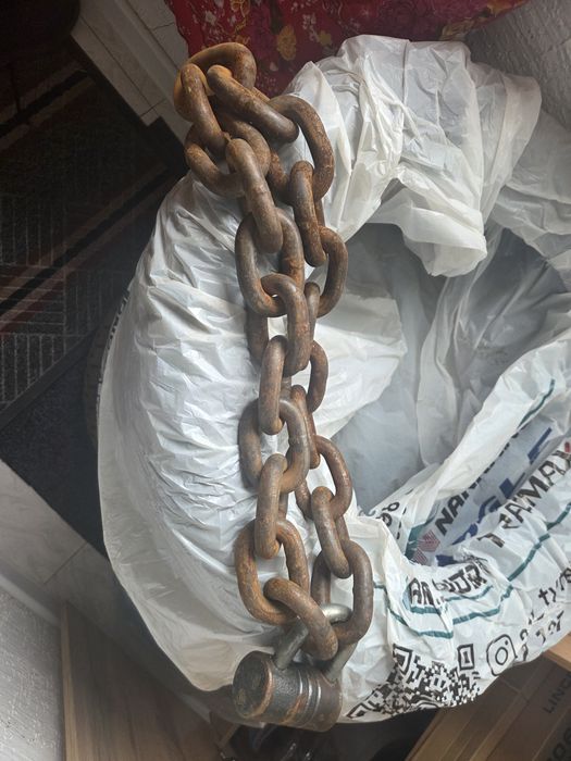 Стальная цепь 1 метр 16 мм