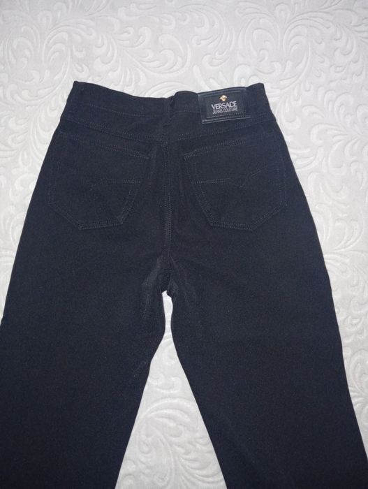 Черен панталон Версаче