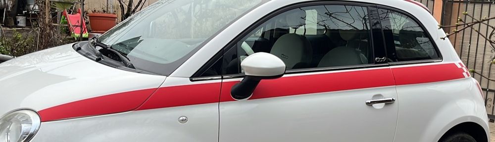 Set autocolant linii sport Fiat 500