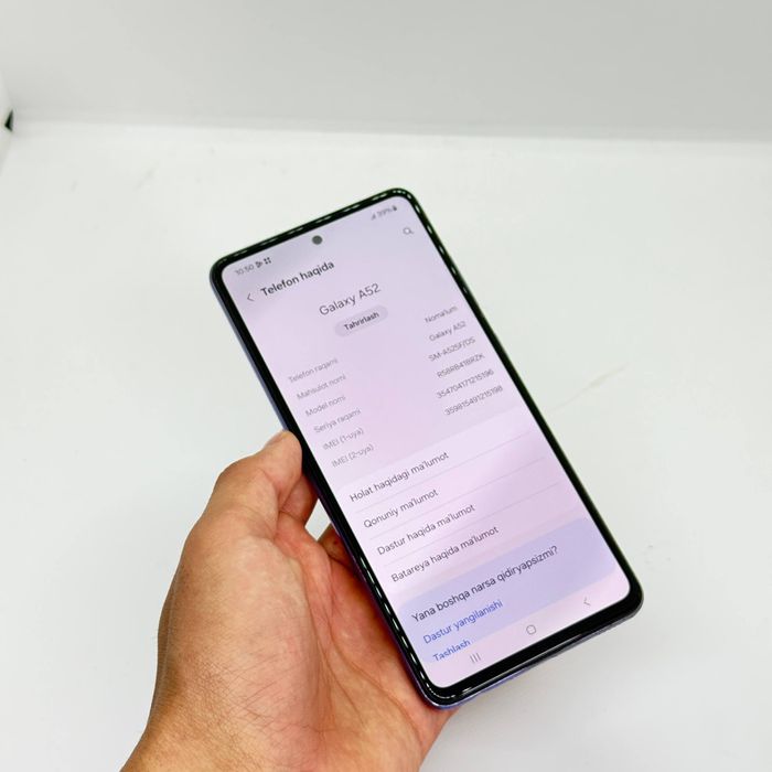 Samsung A52 sotiladi dastavka bor