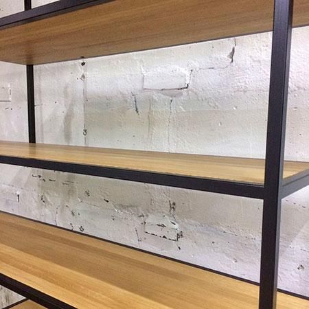 Стеллажи в стиле лофт для вашего дома и офиса!