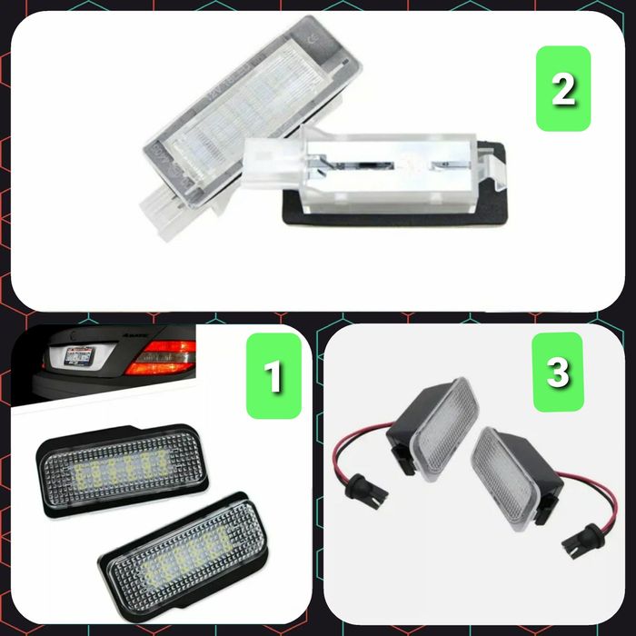 Lampi LED canbus FORD Focus MERCEDES W211 RENAULT Scenic DACIA Duster