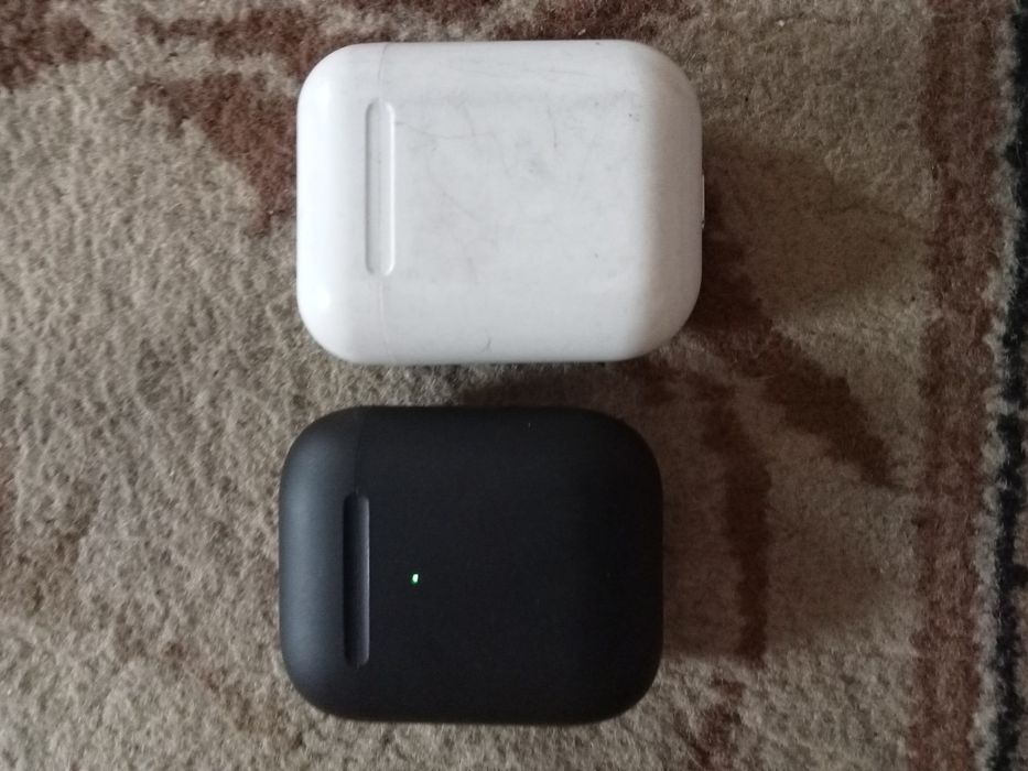 Наушники черный, белый