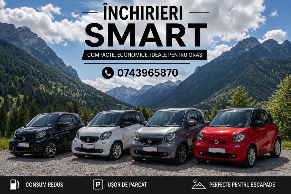 Închiriez Smart Fortwo
