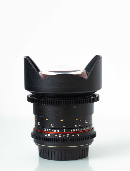 Obiectiv UltraWide SAMYANG 14 mm t 3.1 IF ED UMC II ASPHERICAL - CANON