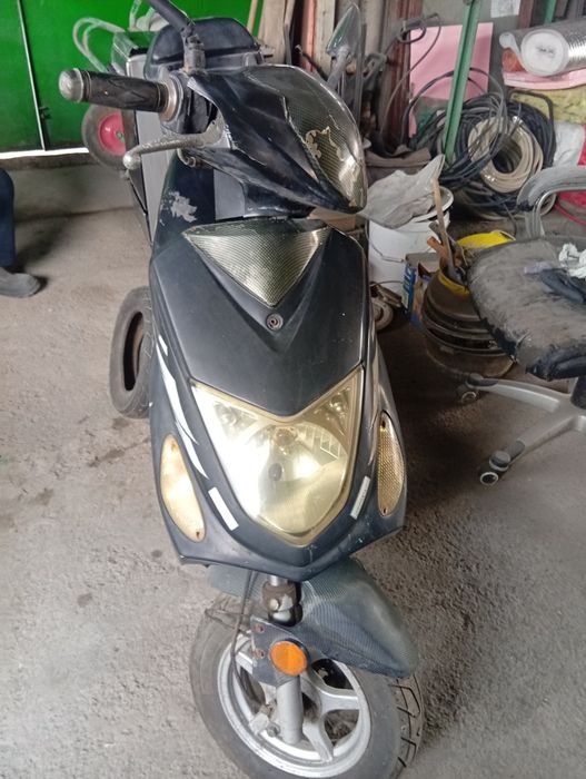 Мопед, в рабочем состоянии