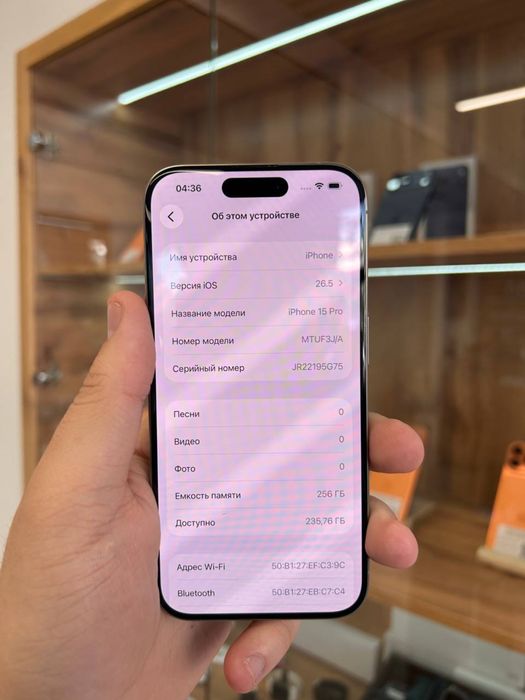 Iphone 15 Pro 256 Gb