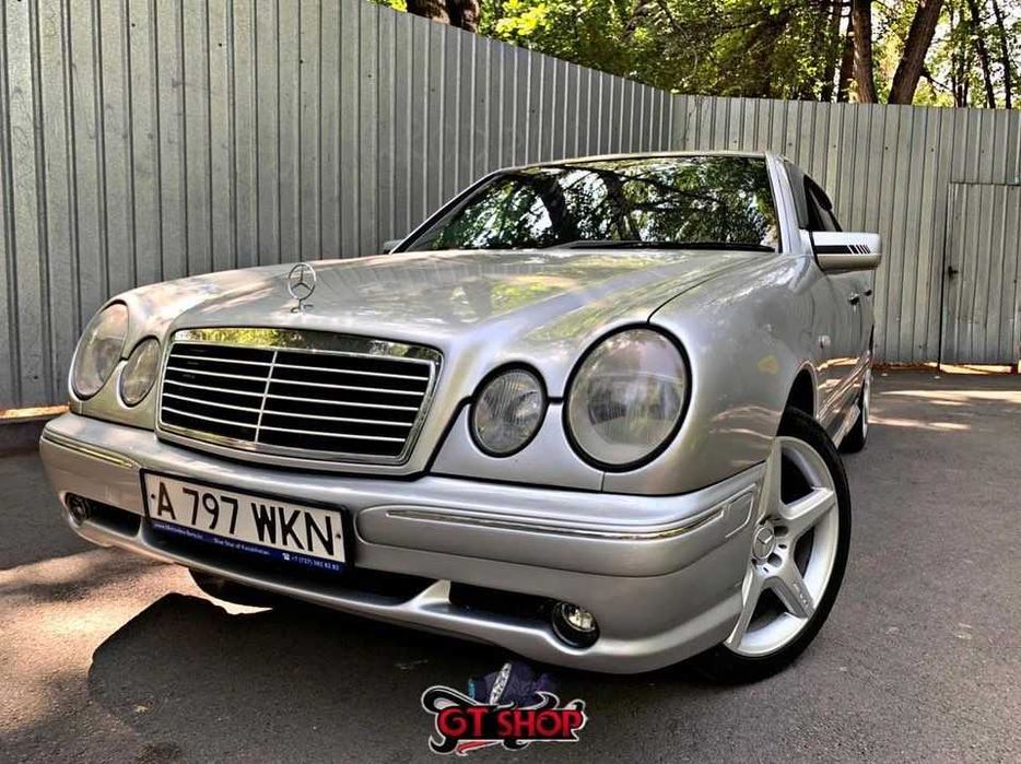 Бампер на Мерседес 210 Лупарик Пороги Mercedes-Benz W210 дорестайлиниг