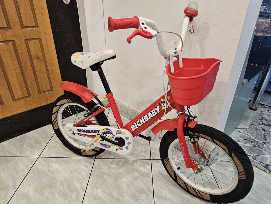 Bicicleta copii 16" ajustabila pe înălțime