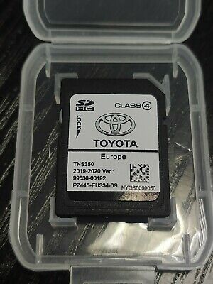 2021гд Ver.2 Toyota Навигационна SD card TNS350 Europe Сд Карта Тойота