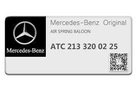 Perna aer spate Mercedes GLC si  E class w213