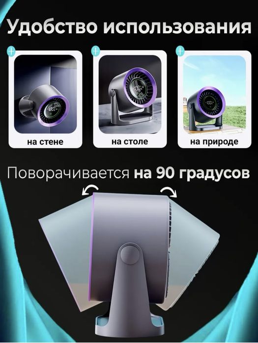 Вентилятор настольный мощный