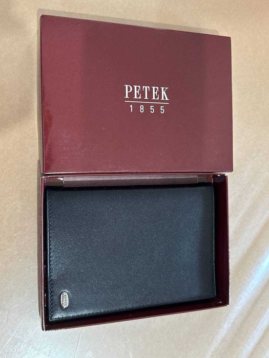 Обложка для паспорта Petek 581. Натуральная кожа! Новая в коробке!