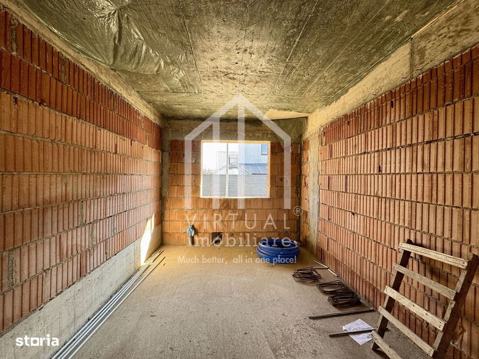 Duplex la rosu cu 4 camere, 117mp utili,  230mp teren, Selimbar