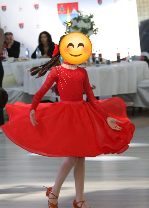 Rochie de dans 7-9 ani