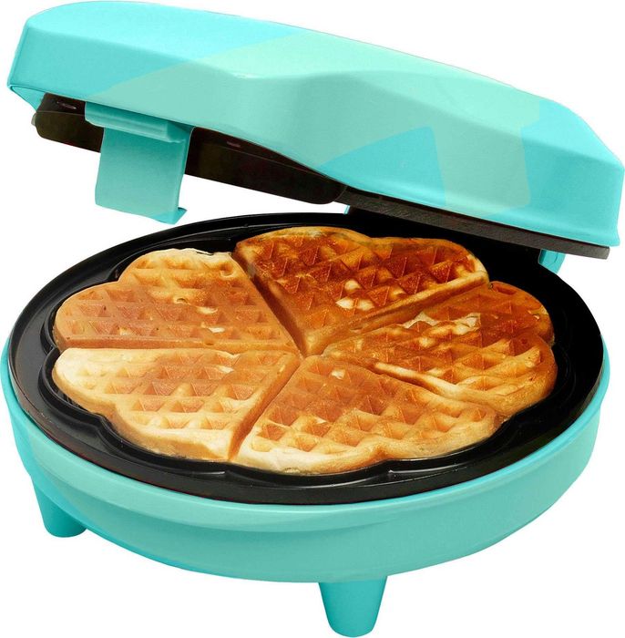 Гофретник Bestron ASW217M, 700 W, Retro Mint
