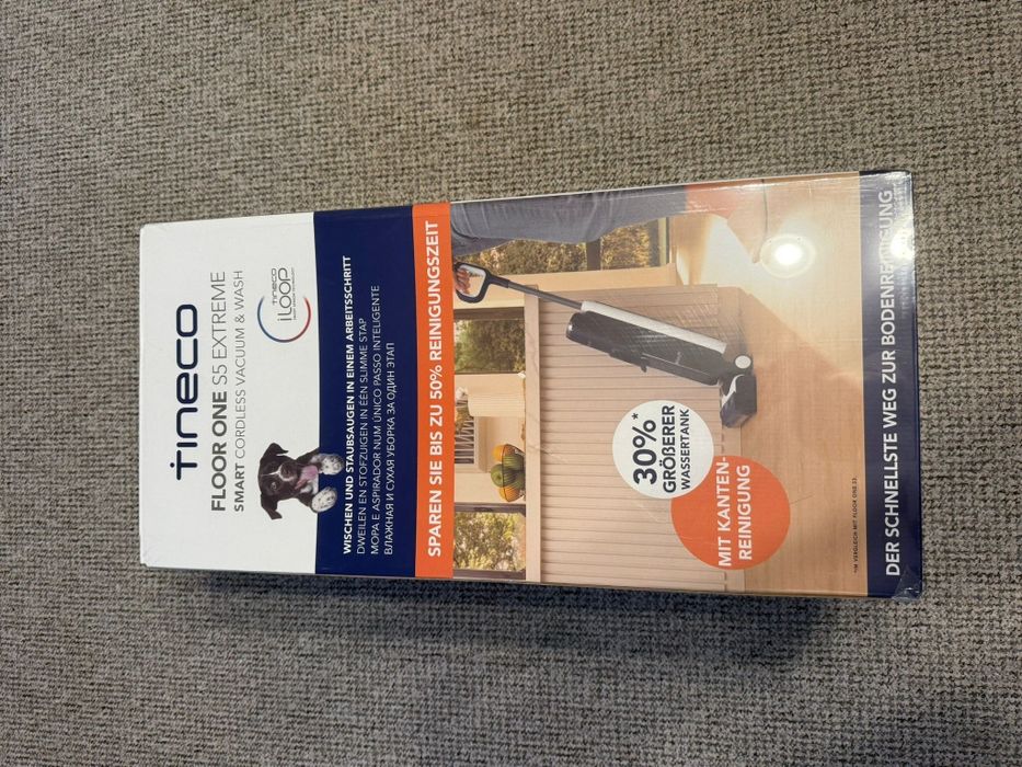 Aspirator vertical Tineco Floor One S5 Extreme, Smart, Wi-fi Sigilat