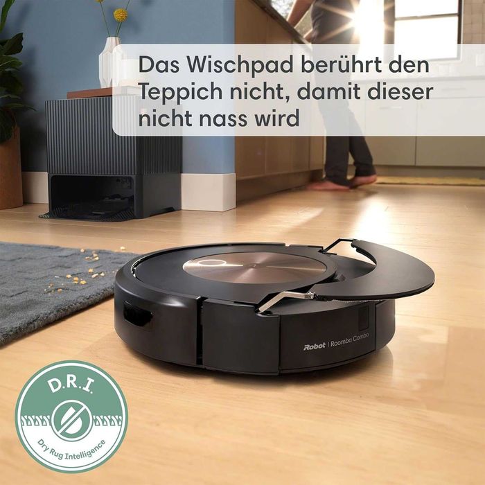 iRobot Roomba Combo j9+ Самоизпразваща се прахосмукачка робот (C9758)