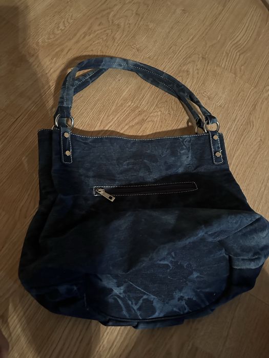 Сумка джинсовая