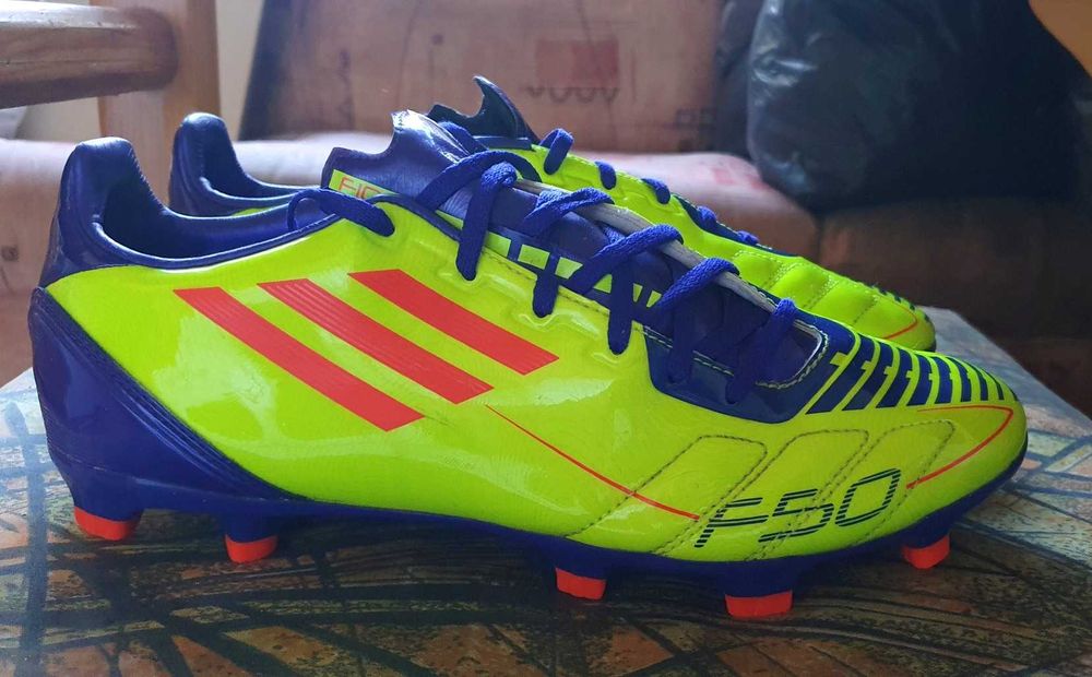 Професионални футболни бутонки adidas F50 Yellow Performance
