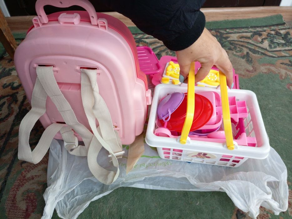 Посуда игрушечная для детей.