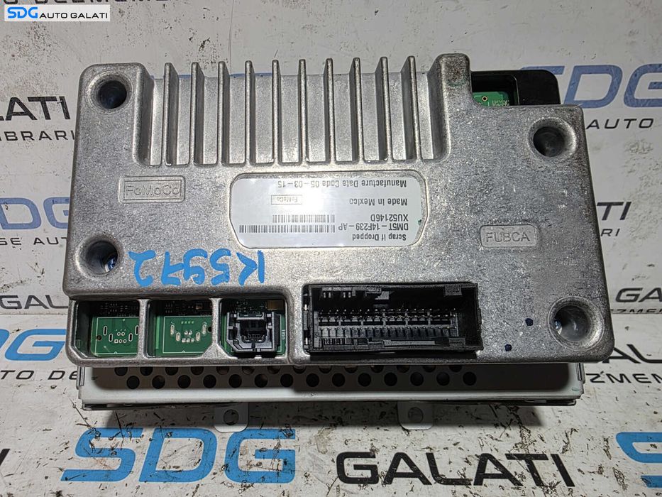 Display Radio CD Player Cu Modul Sync Ford Focus 3 2010 - 2018 Cod BM5T-18B955-FE DM5T-14F239-AP [K5972]