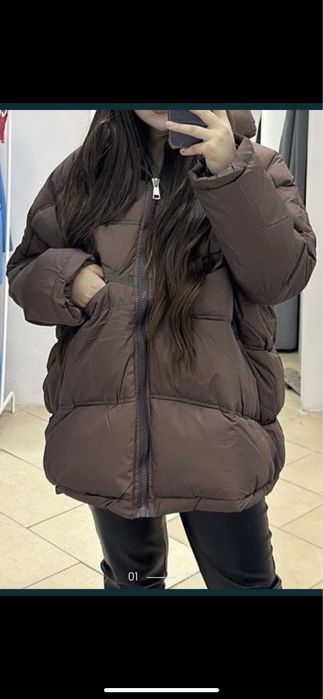 Зимняя куртка оверсайз