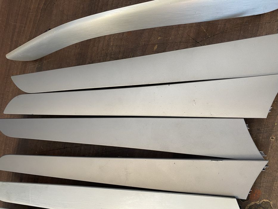 Ornamente bandouri usi si consola aluminiu plastic audi a4 b8 a5