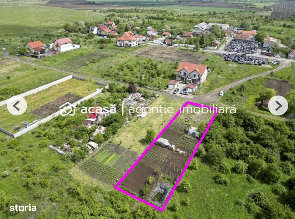 Teren 906 mp Arad,  preț sub localitățile limitrofe.