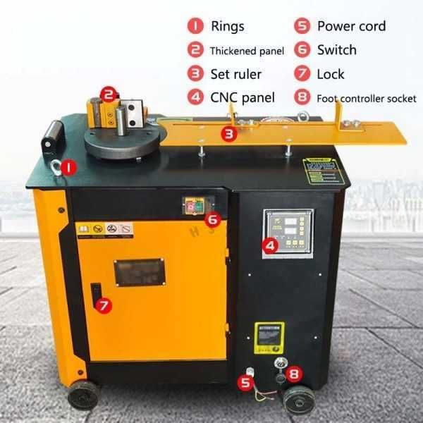 Aparat Fasonat Fier Beton 4-16 mm | Etrieri | 220V | Heavy Duty | Masina indoit etrieri | NOUA