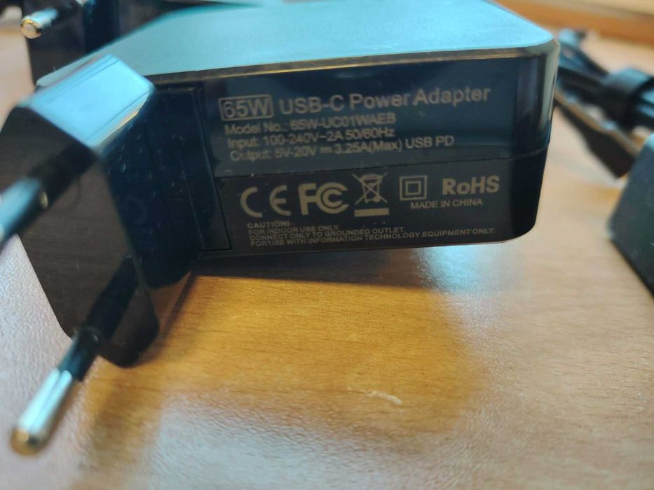 Зарядно за лаптоп 65W Type-C USB-C