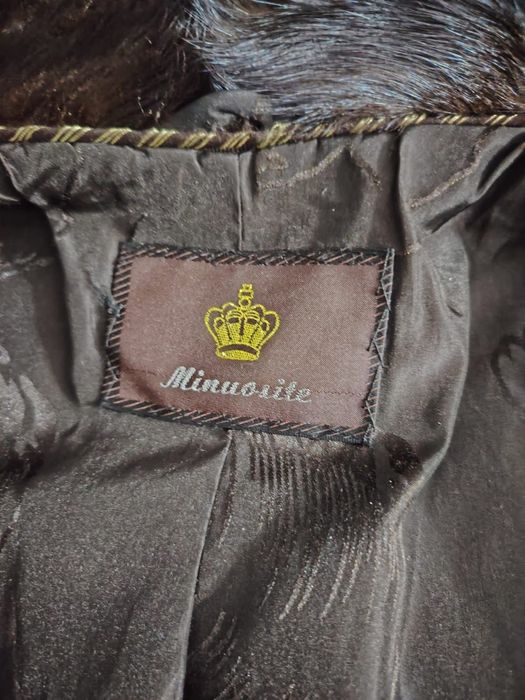 Норковая шуба бу