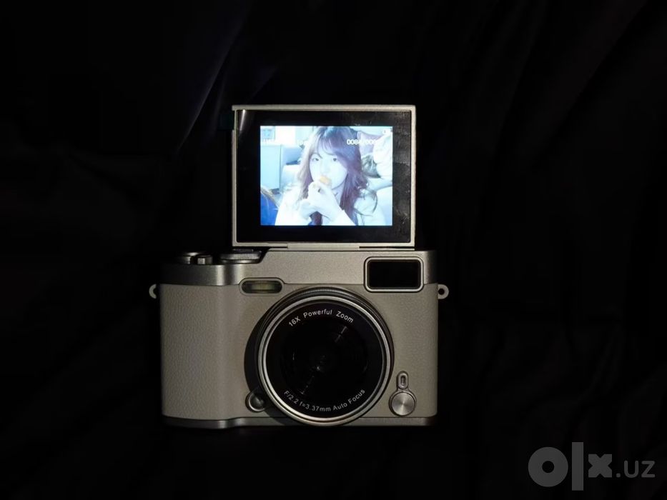 Цифровая камера M9 (48 МП, 2.4" 180°, 1080p) + Карта памяти 512 ГБ