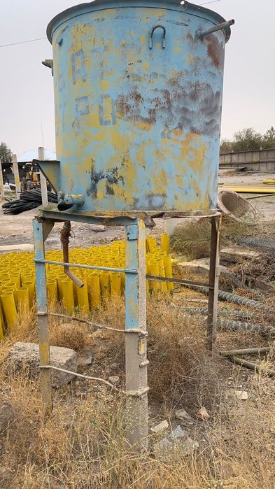 Бочка метал 1 тонна