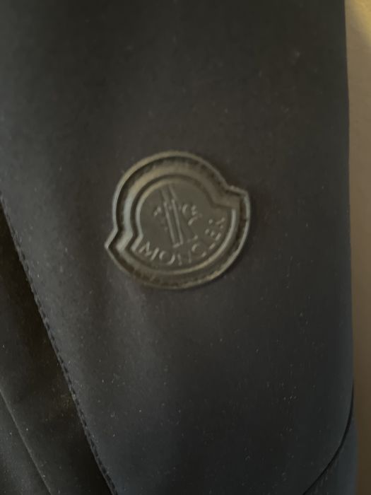 Moncler Padded biker down jacket