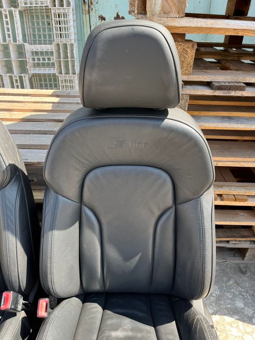 Кожен оригинален салон за Audi Q5 8R Sline Подгрев отличен ном 559