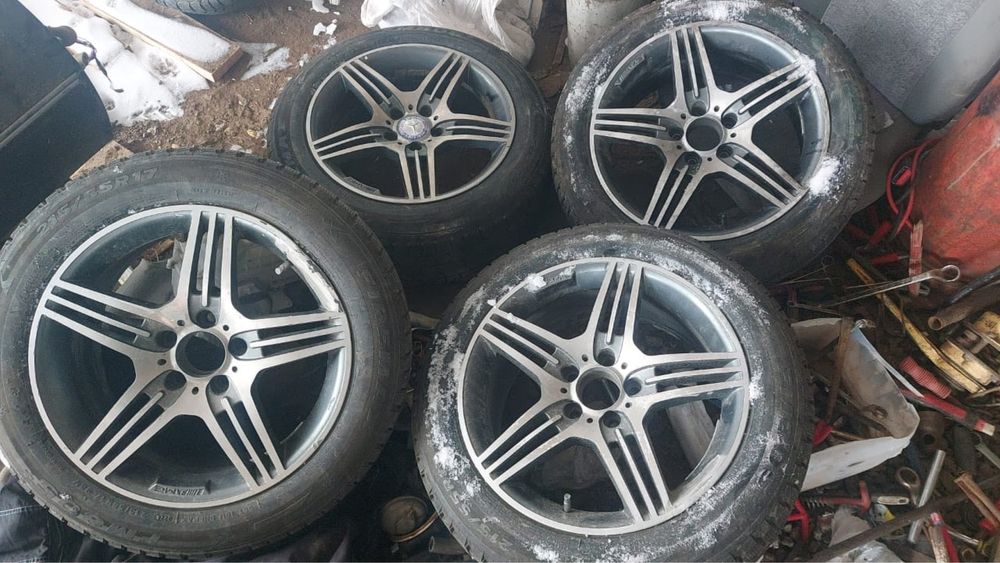 Титан резина R17 мерседес