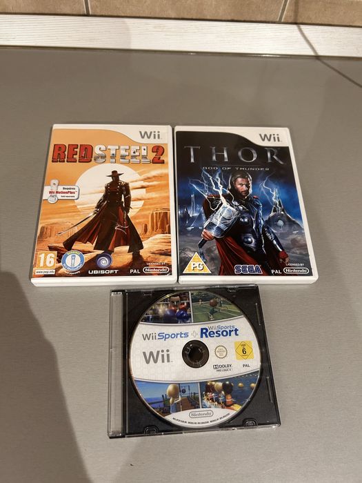 Lot 3 jocuri Nintendo Wii