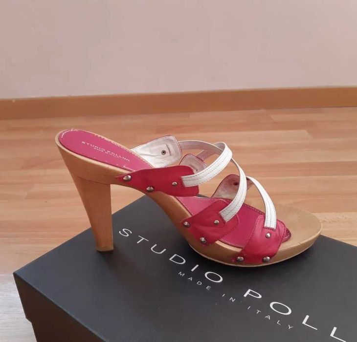 Босоножки  женские  (сабо) STUDIO POLLINI (оригинал)
