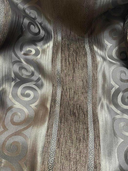 Завеси - 2бр. плътни и 1бр. тънка с перделък