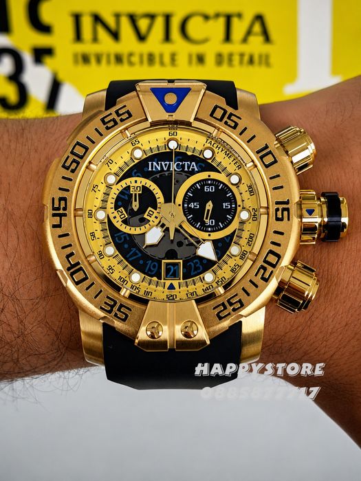 INVICTA Foxhound Gold 57 mm, Инвикта нов мъжки часовник