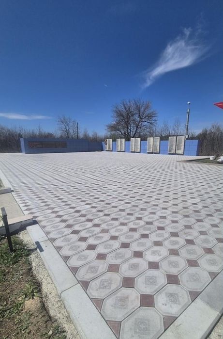 Укладка брусчатки